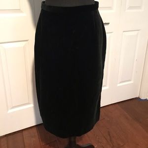 NWT vintage Laura Ashley velvet skirt.